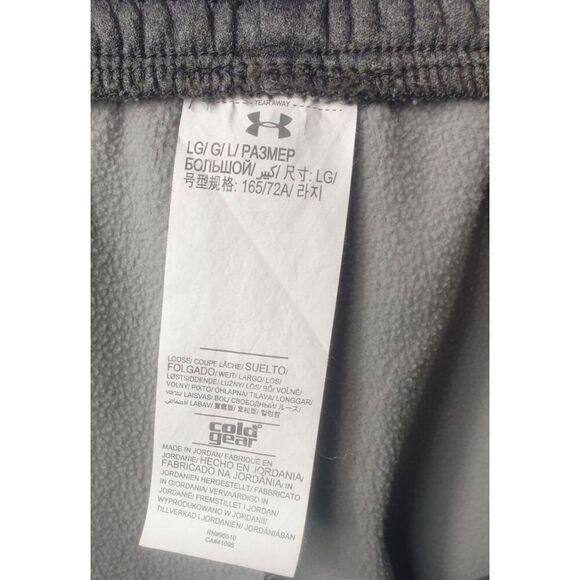 Under Armour Women's Large Coldgear Storm Fleece Sweatpants Pockets & Drawstring - Picture 5 of 6